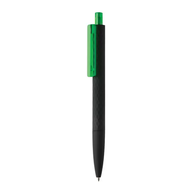 STYLO SOFT TOUCH PERSONNALISÉ 'RIYA BLACK' - vert