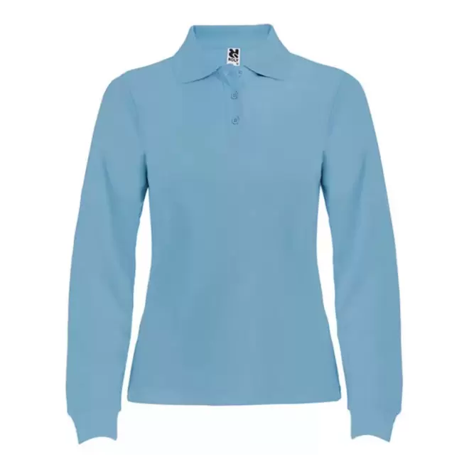 RAPIDE 4J - POLO FEMME 'ESTRELLO'  - bleu ciel