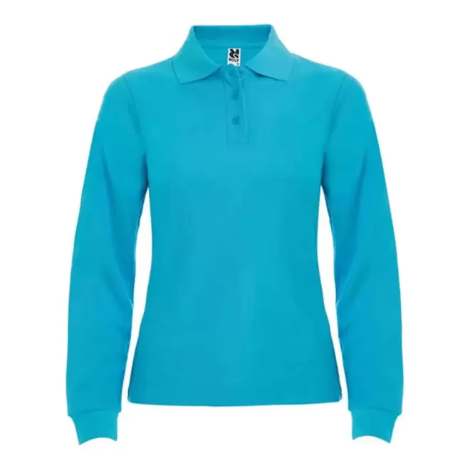 RAPIDE 4J - POLO FEMME 'ESTRELLO'  - turquoise