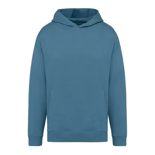 SWEAT-SHIRT PERSONNALISABLE MIXTE OVERSIZE 'OBEBI SPIRIT' - bleu glacier