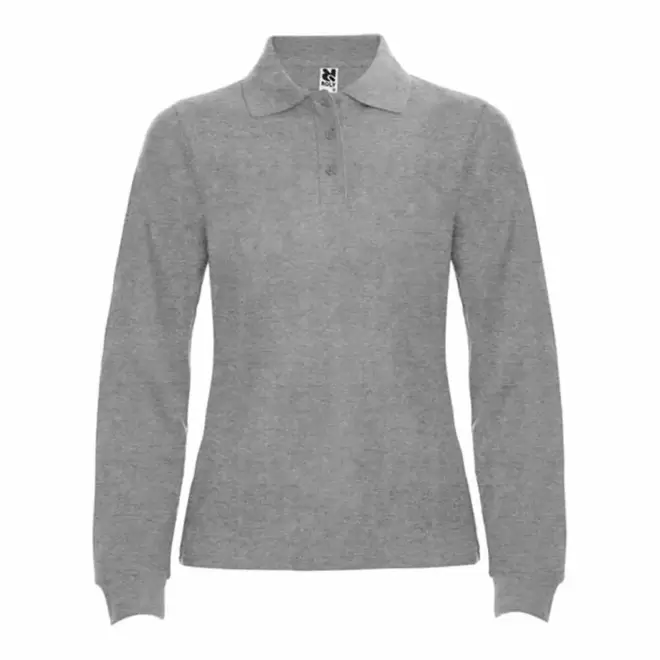 RAPIDE 4J - POLO FEMME 'ESTRELLO'  - gris chiné