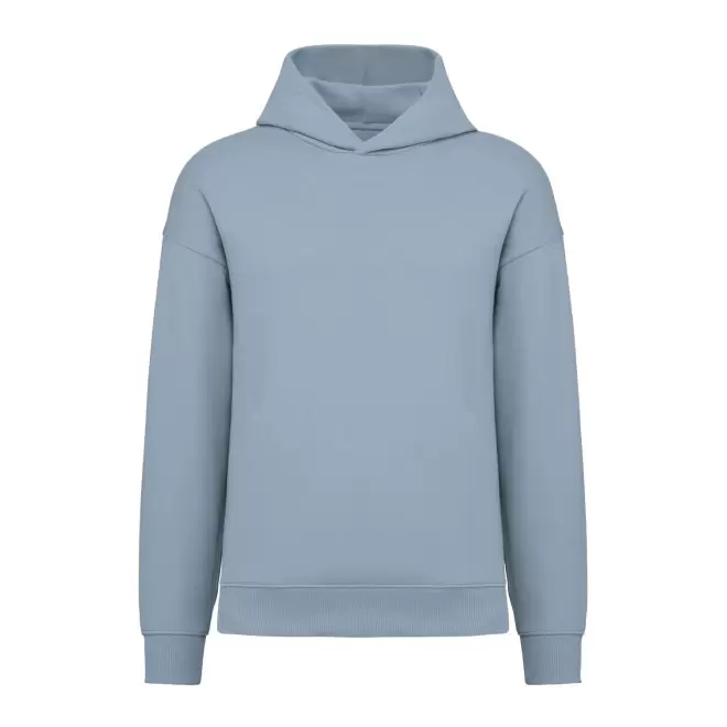 SWEAT-SHIRT PERSONNALISABLE MIXTE OVERSIZE 'OBEBI SPIRIT' - bleu aqua
