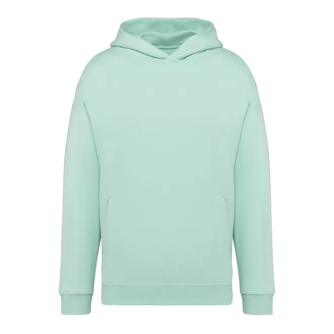 SWEAT-SHIRT PERSONNALISABLE MIXTE OVERSIZE 'OBEBI SPIRIT' - vert anis