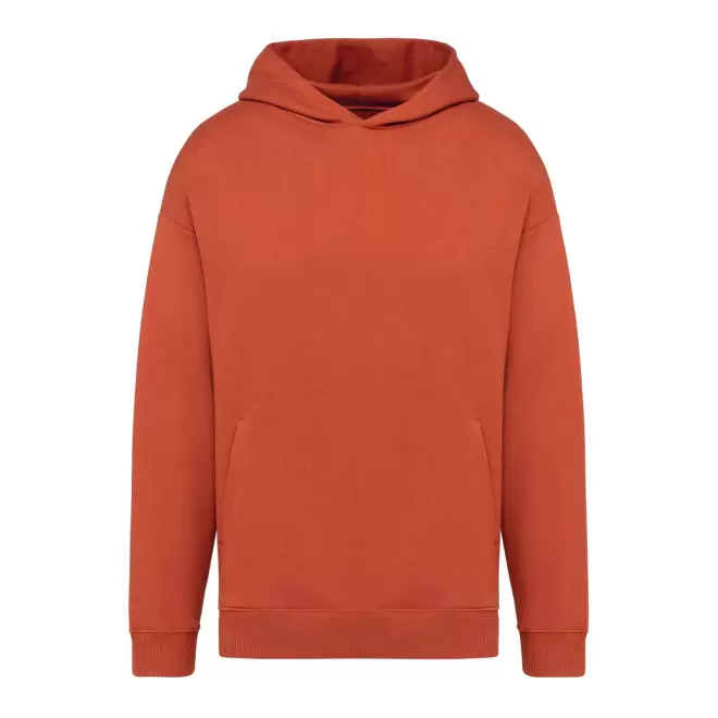 SWEAT-SHIRT PERSONNALISABLE MIXTE OVERSIZE 'OBEBI SPIRIT' - orange