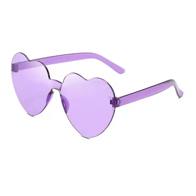 LUNETTES COEUR PERSONNALISABLES 'FIESTANI' - violet