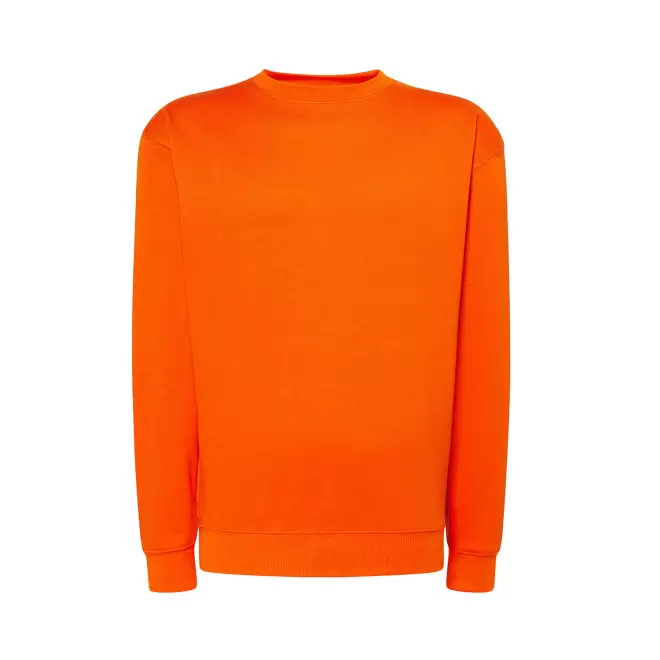 SWEAT-SHIRT MIXTE COL ROND JHK PERSONNALISABLE 'CORE 290' - marron