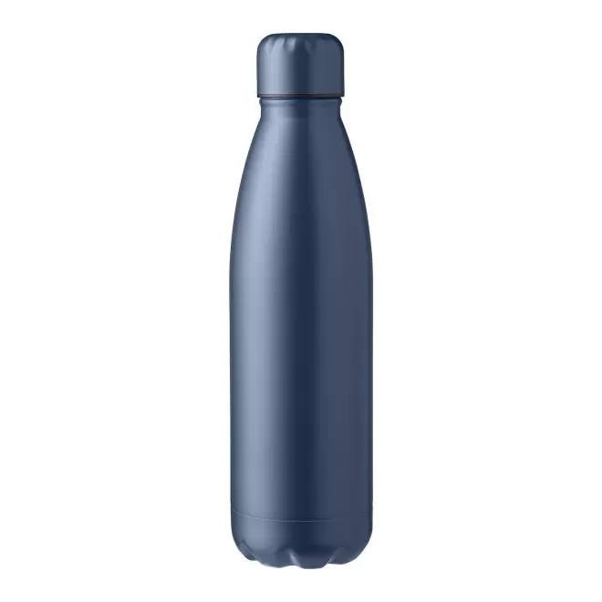 BOUTEILLE ISOTHERME 500ML PERSONNALISABLE 'MATERA MAT' - bleu