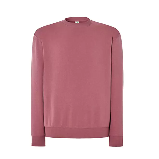 SWEAT-SHIRT MIXTE COL ROND JHK PERSONNALISABLE 'CORE 290' - noir chiné