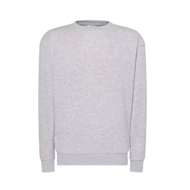 SWEAT-SHIRT MIXTE COL ROND JHK PERSONNALISABLE 'CORE 290' - vert forêt