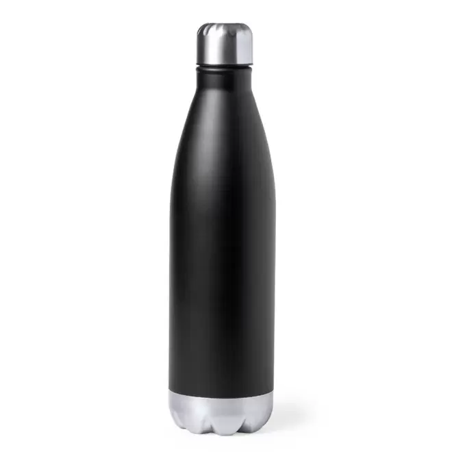 BOUTEILLE ISOTHERME 750 ML PERSONNALISABLE 'SVLANA' - noir