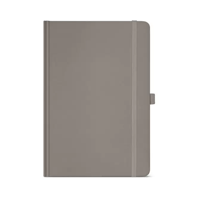 CARNET A5 CARTON RECYCLE PERSONNALISABLE 'ORMA' - gris