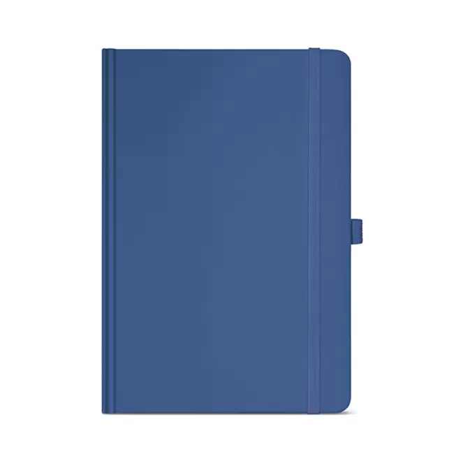 CARNET A5 CARTON RECYCLE PERSONNALISABLE 'ORMA' - bleu