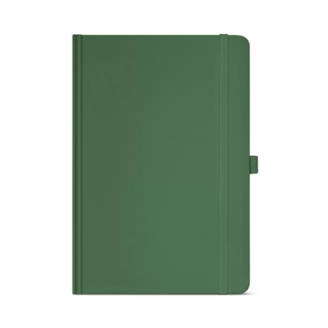 CARNET A5 CARTON RECYCLE PERSONNALISABLE 'ORMA' - vert