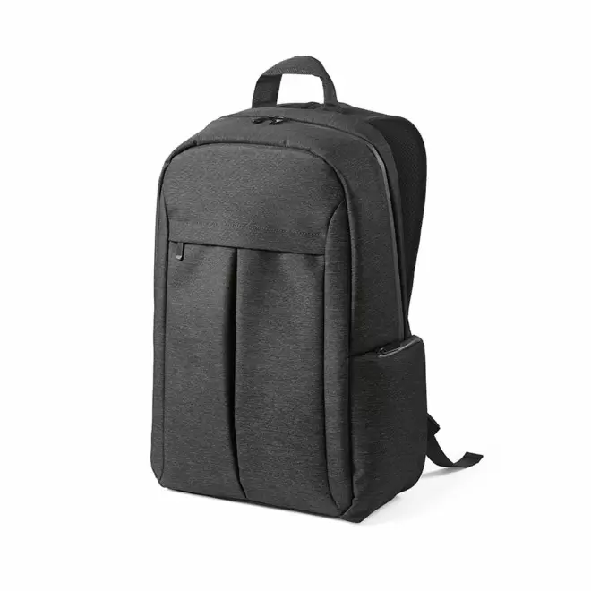SAC A DOS 22L NYLON PERSONNALISABLE 'STOCKI RECYCLE' - noir