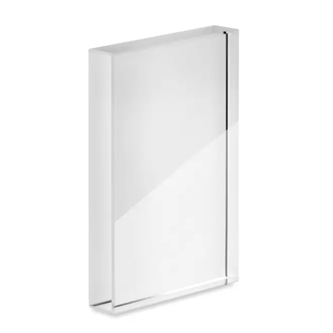 TROPHEE EN CRYSTAL PERSONNALISABLE 'TIBA' - transparent