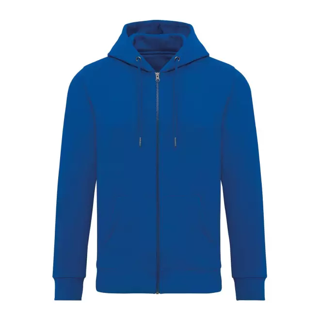 SWEAT-SHIRT MIXTE ZIPPE PERSONNALISABLE 'NATIF' - bleu royal