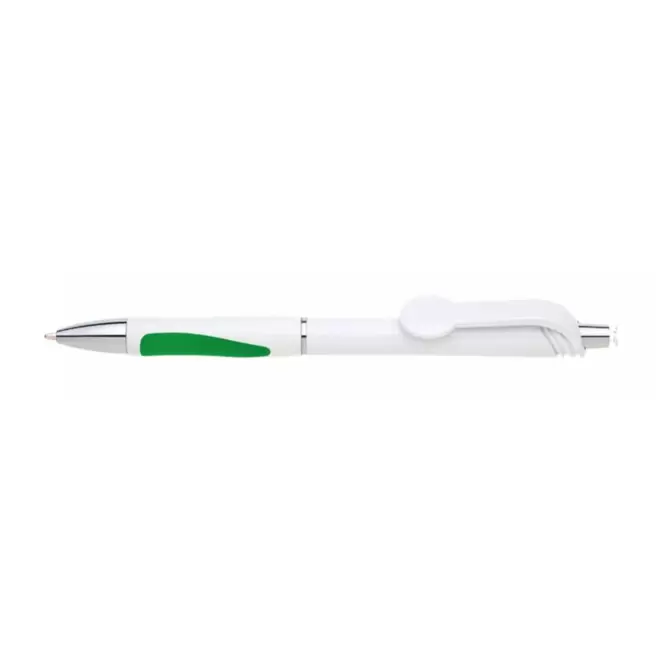STYLO PERSONNALISABLE 'SRIVI ROND' - blanc/vert