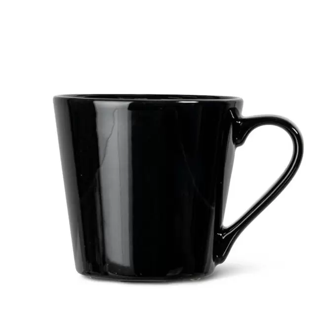 MUG CERAMIQUE 200ML PERSONNALISABLE 'MARKY' - noir