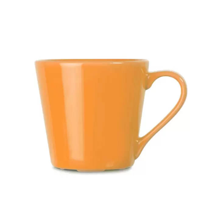 MUG CERAMIQUE 200ML PERSONNALISABLE 'MARKY' - orange