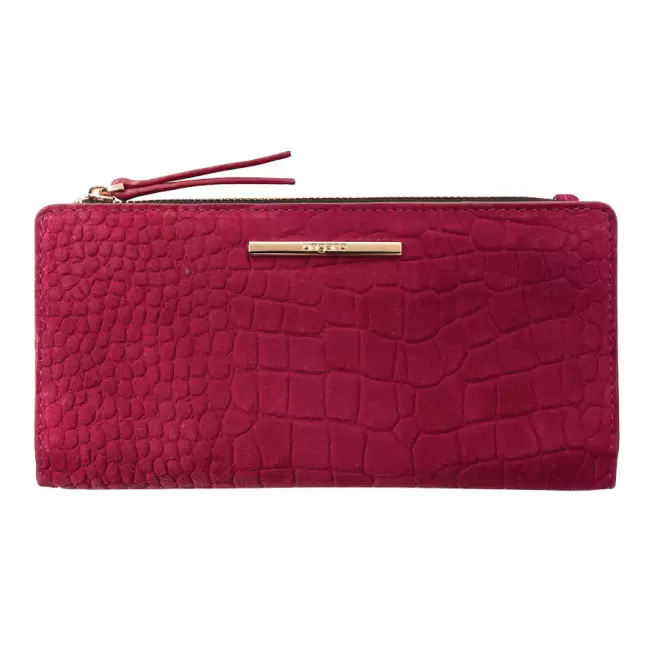 PORTEFEUILLE FEMME PERSONNALISÉ UNGARO® 'GIADA' - rose