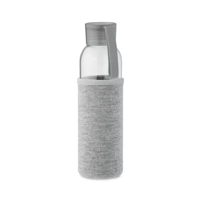 BOUTEILLE VERRE RECYCLE PERSONNALISABLE 'KILIMANDJARO' - gris