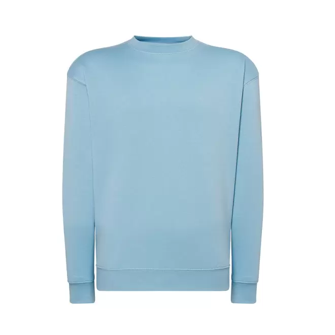SWEAT-SHIRT MIXTE COL ROND JHK PERSONNALISABLE 'CORE 290' - bleu marine