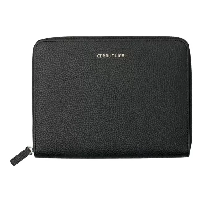 CONFÉRENCIER PUBLICITAIRE A5 CERRUTI 1881® 'HAMILTON' - noir