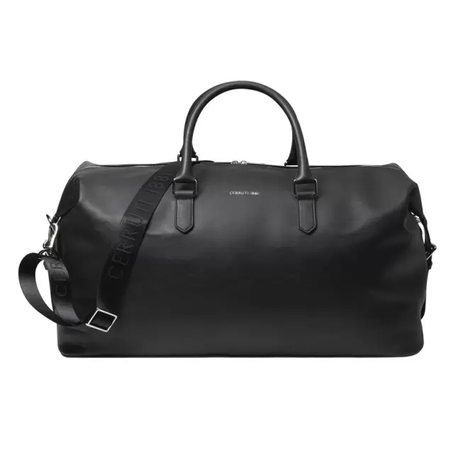 SAC WEEK-END CERRUTI 1881® 'ZOOM' - noir/argenté