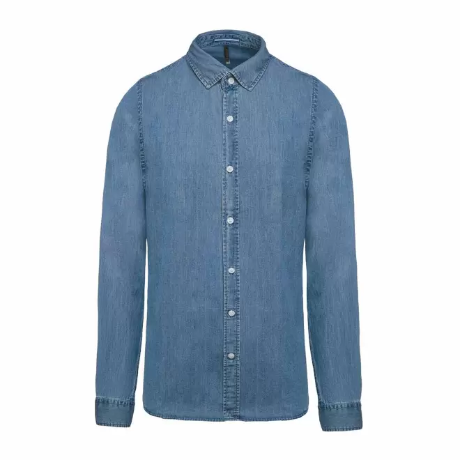 CHEMISE HOMME PERSONNALISEE 'URBAN DENIM' - denim