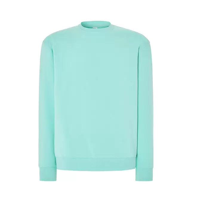 SWEAT-SHIRT MIXTE COL ROND JHK PERSONNALISABLE 'CORE 290' - vieux rose