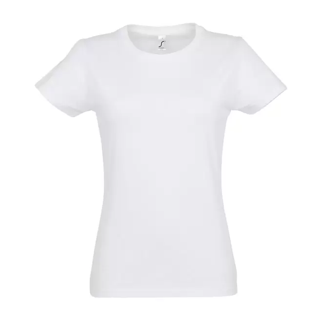 TEE-SHIRT COULEUR FEMME 'IMPERIAL' 190 GR/M² - blanc absolu