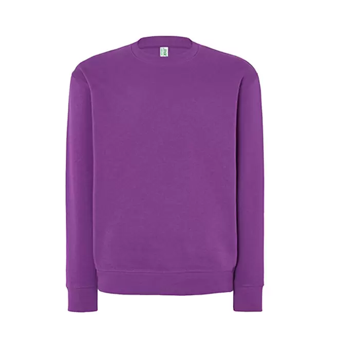 SWEAT-SHIRT MIXTE COL ROND JHK PERSONNALISABLE 'CORE 290' - gris clair