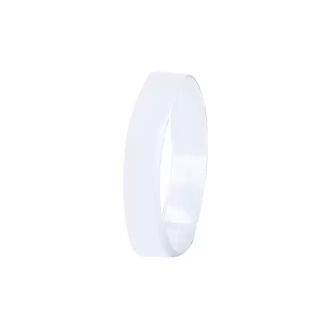 BRACELET SILICONE PERSONNALISE ENFANT 'FESTIVAL KIDS' - blanc