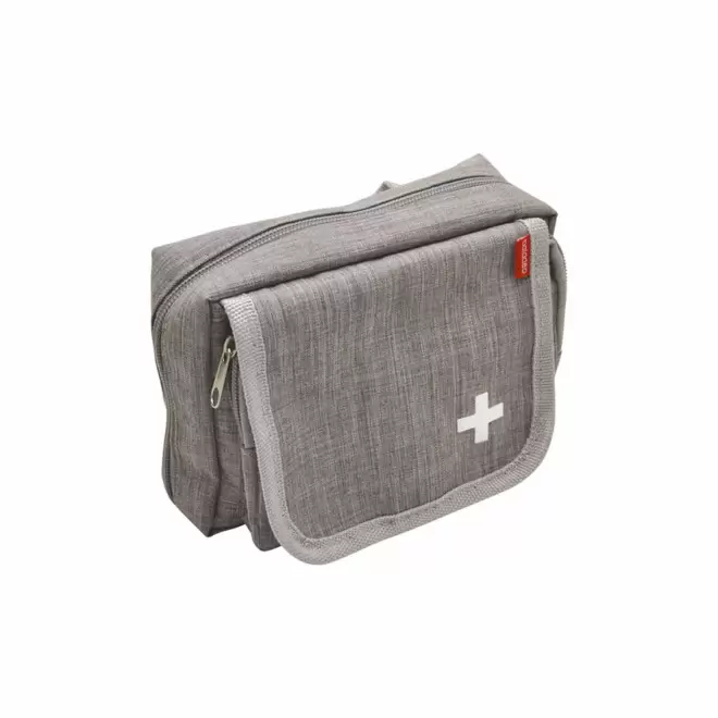 TROUSSE DE SECOURS TAILLE XL PERSONNALISABLE 'STASSIE' - gris