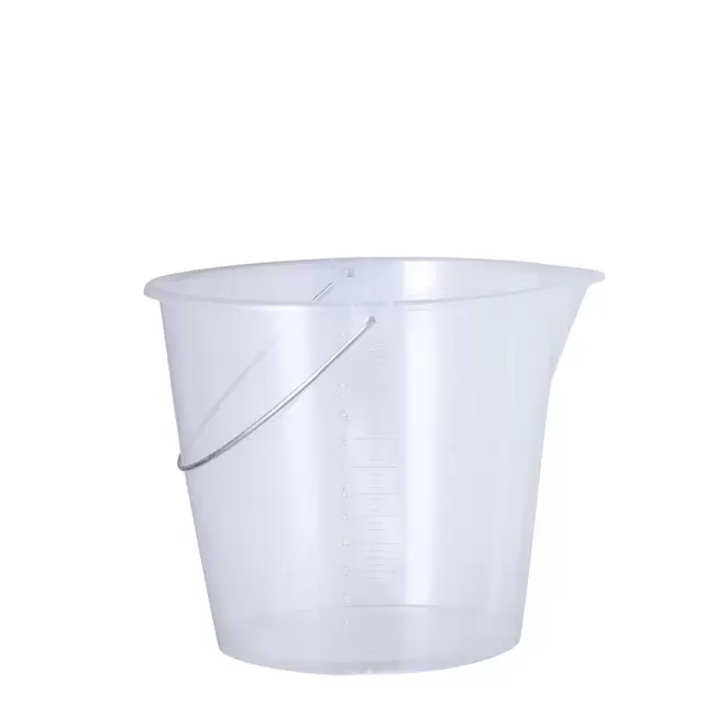 SEAU MESUREUR PERSONNALISABLE 'LUNEX 11 LITRES' - argenté