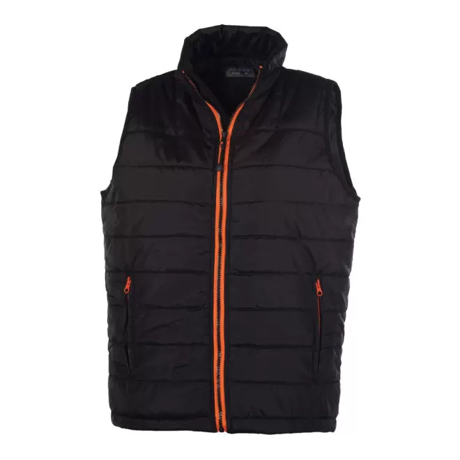 BODYWARMER FEMME PEN DUICK® 'CITY' - noir/orange