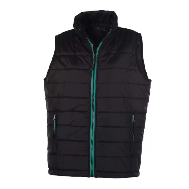 BODYWARMER FEMME PEN DUICK® 'CITY' - noir/vert