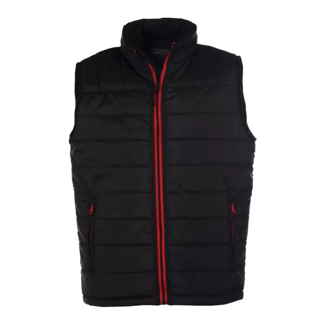 BODYWARMER HOMME PEN DUICK® 'CITY' - noir/rouge