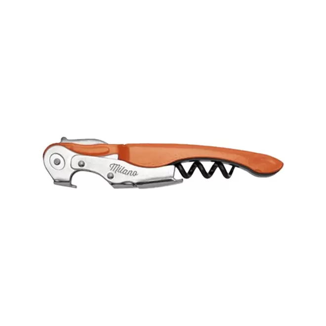 SOMMELIER ACIER PERSONNALISABLE 'ROUSSILLON COLOR EUROPE' - orange