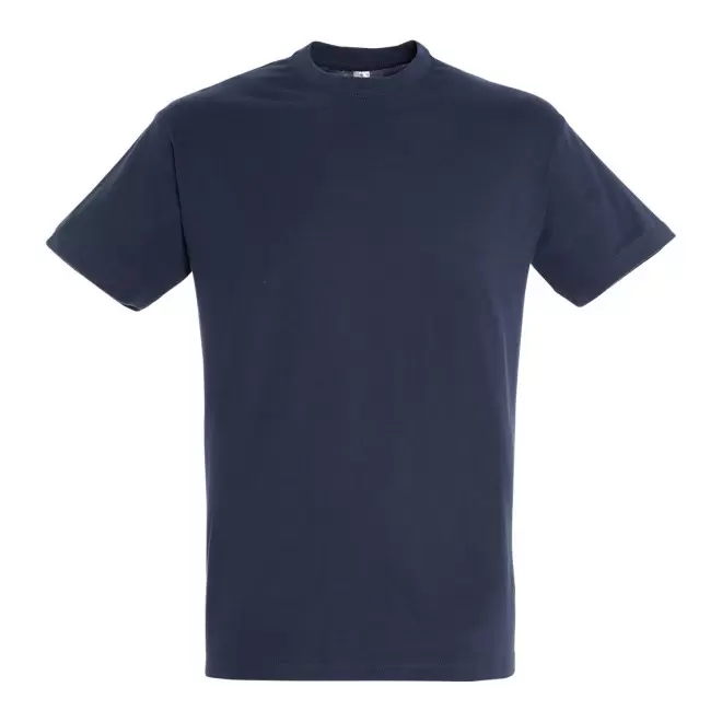 TEE-SHIRT MIXTE PERSONNALISE 'TITAN' - bleu marine