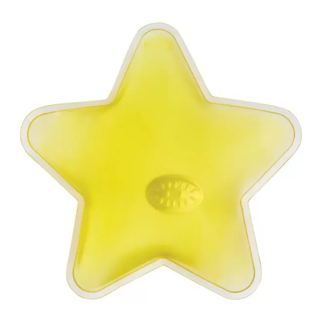 CHAUFFERETTE PERSONNALISABLE 'GROENLAND ETOILE' - jaune