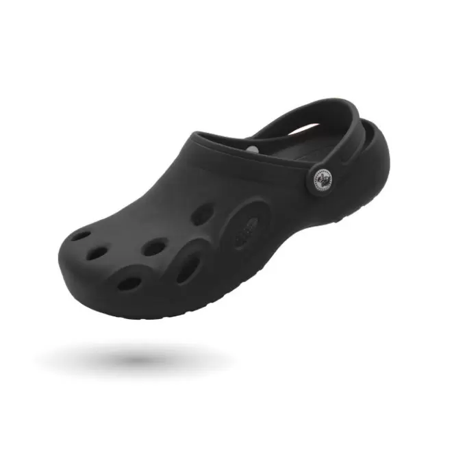 SANDALE PERSONNALISABLE 'CLOG' - noir