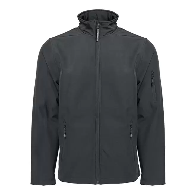 SOFTSHELL HOMME PERSONNALISABLE PEN DUICK 'ATLANTIC' - titanium