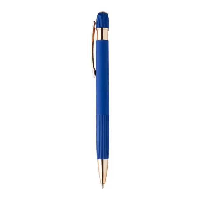 STYLO EN ALU RECYCLE PERSONNALISABLE 'POLUX ROSY' - bleu