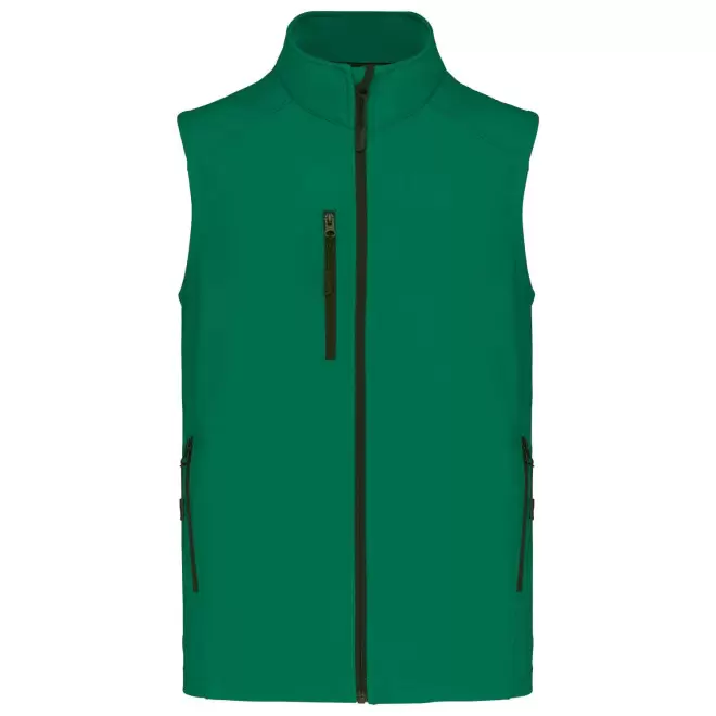 VESTE SOFTSHELL HOMME PERSNNALISABLE 'KARISOFT BW' - vert