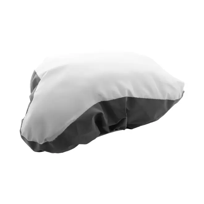 COUVRE SELLE PUBLICITAIRE POUR VELO 'BYPRO REFLECHISSANT RPET' - blanc