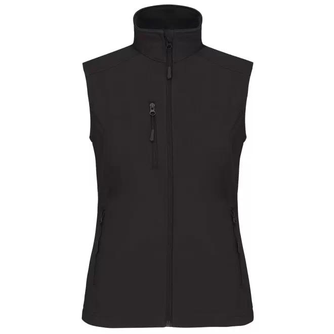 VESTE SOFTSHELL FEMME PERSONNALISABLE 'KARISOFT BW' - noir