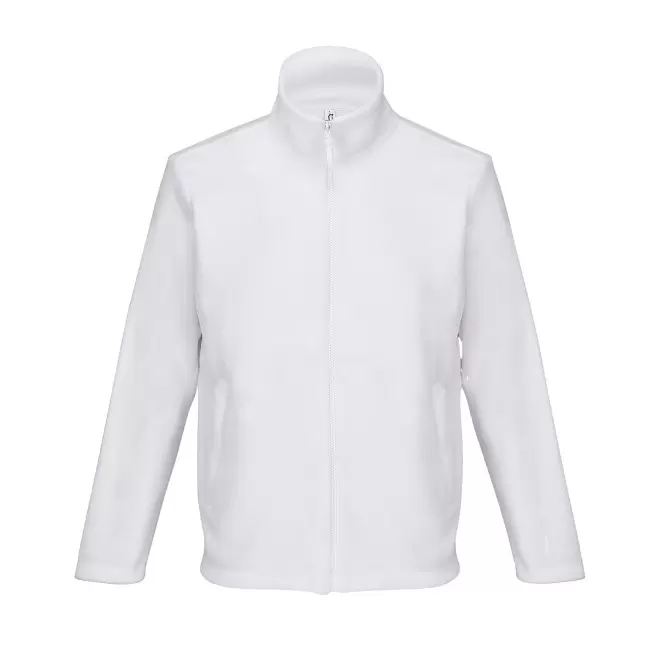 VESTE POLAIRE MIXTE PERSONNALISABLE 'NITRO' - blanc