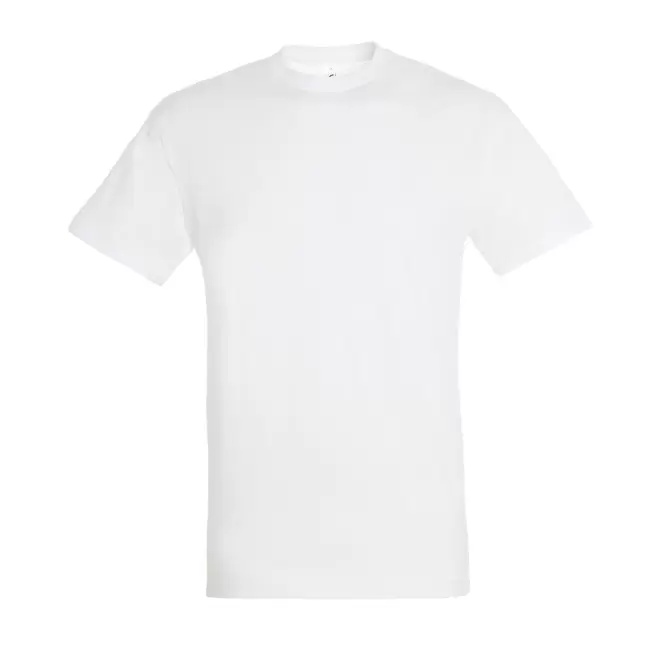 T-SHIRT PERSONNALISÉ UNISEXE 'REGENT' 150 GR/M² - blanc absolu