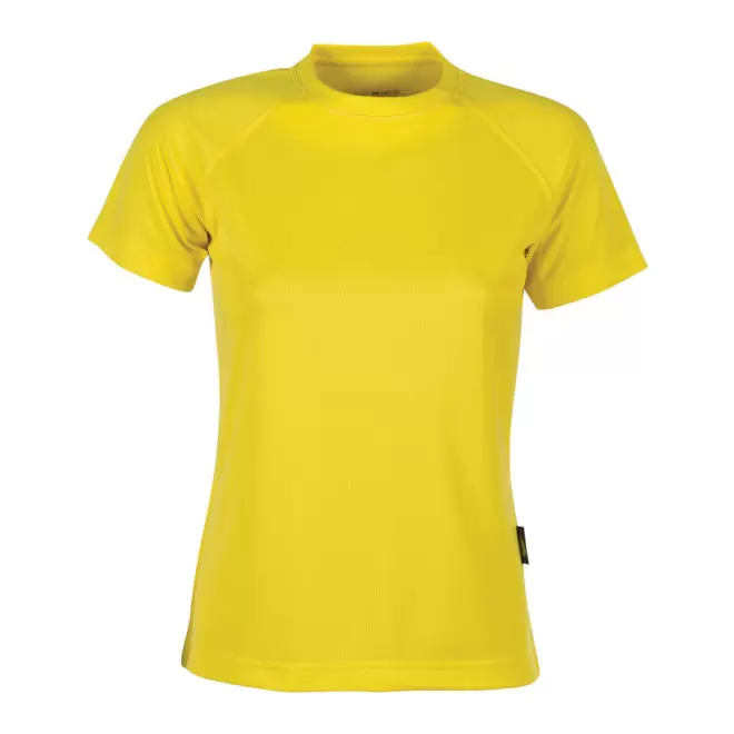 TEE-SHIRT PERSONNALISÉ COULEUR FEMME PEN DUICK® 'FIRSTEE' - jaune